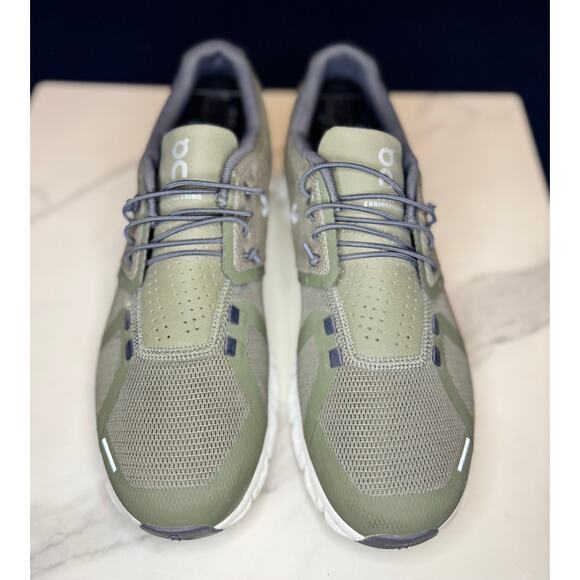 On Cloud Cloud 5 Olive Runners Size 8 Men Excellent Condition - Picture 2 of 6